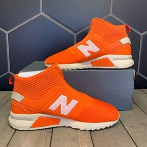 New Balance 247 Mid Zipper Orange Beige 